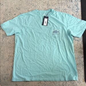 Vineyard Vines Short Sleeve Pocket Tee - Seafoam Green